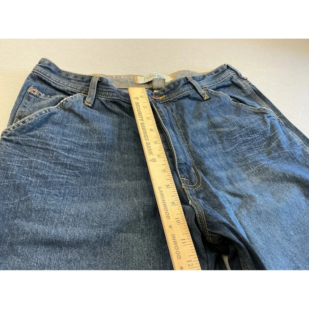 Urban Pipeline Vintage Y2K Denim Carpenter Shorts Baggy Skate Mens 34 Streetwear